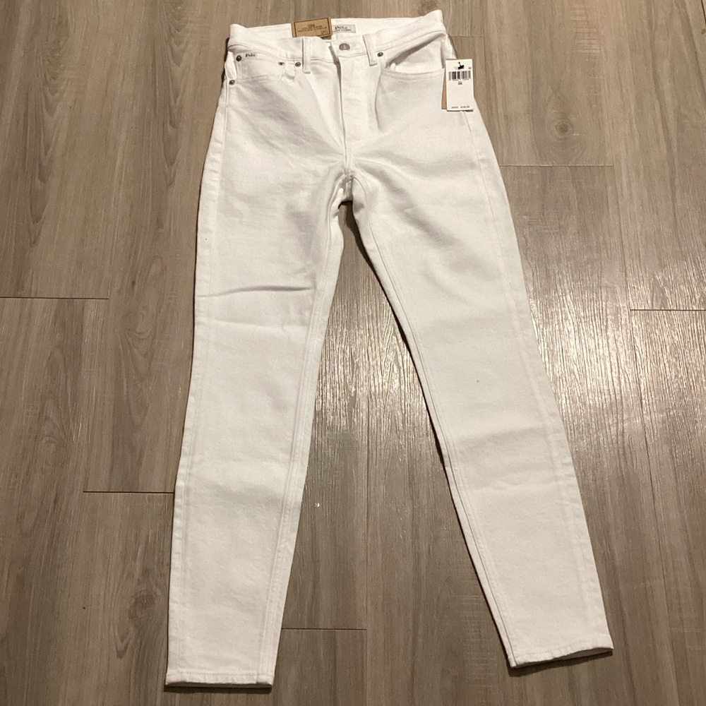 Polo by Ralph Lauren Crisp White Jeans